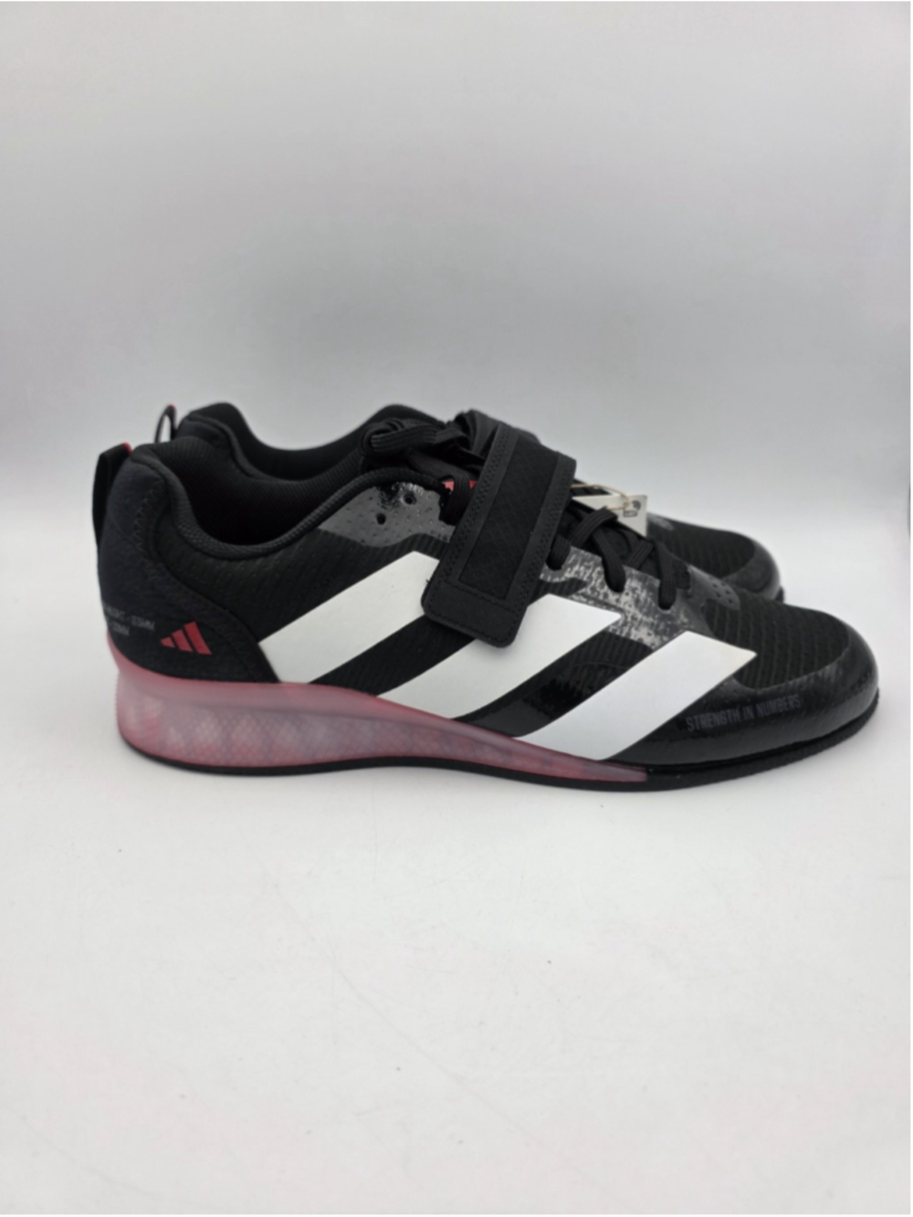 Adidas Adipower Weightlifting Shoes Black Red IH8232 Men’s Size 12.5 US
